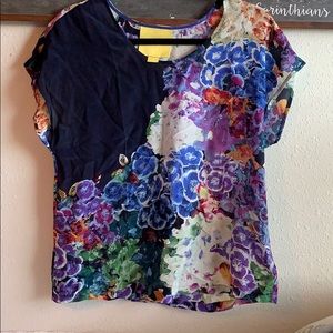 Anthropologie Silk Blouse
